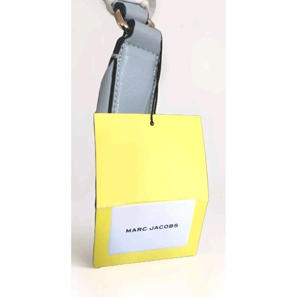 Marc Jacobs Leather Hobo Bag Women's Large Eclipse Blue Mix Metal Dustbag NWT - Picture 3 of 7